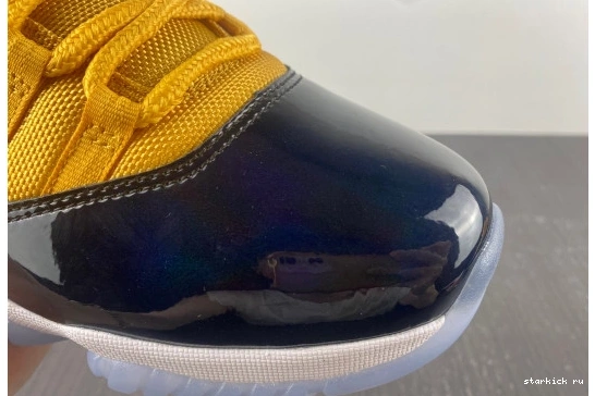 AJ11 yellow black Jordan Air and 11 0312